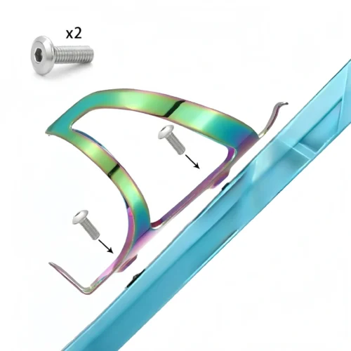 Colorful Water Bottle Cage Aluminum Alloy